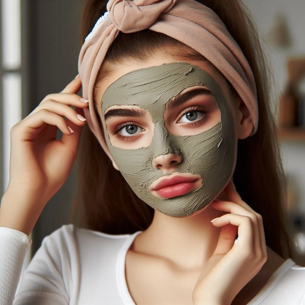 mascarilla arcilla verde mascarillas faciales para piel grasa
